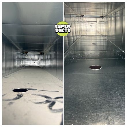 Super Ducts real before & after Duct Cleaning photo 122