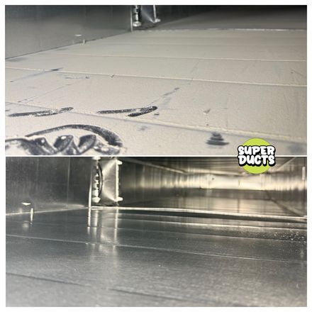Super Ducts real before & after Duct Cleaning photo 148