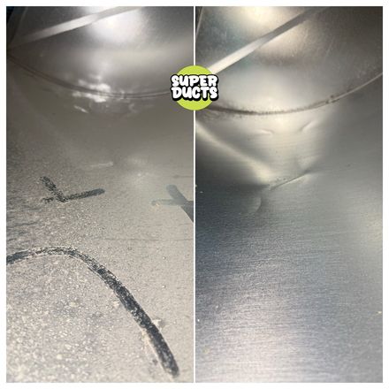 Super Ducts real before & after Duct Cleaning photo 197
