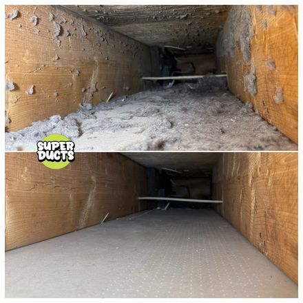 Super Ducts real before & after Duct Cleaning photo 234