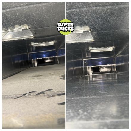 Super Ducts real before & after Duct Cleaning photo 35