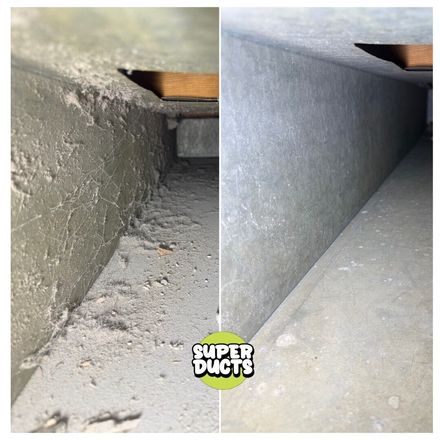 Super Ducts real before & after Duct Cleaning photo 158