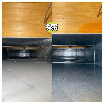 Super Ducts real before & after Duct Cleaning photo 95