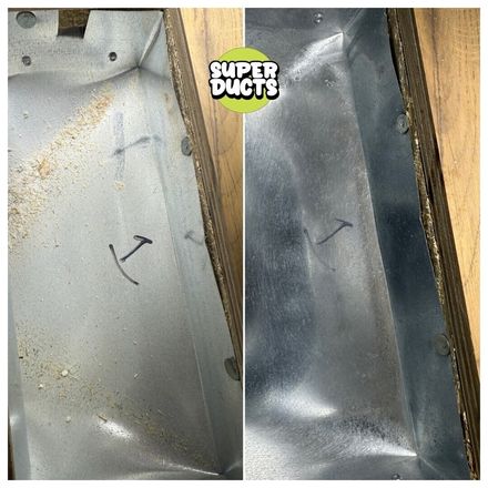 Super Ducts real before & after Duct Cleaning photo 132