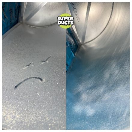 Super Ducts real before & after Duct Cleaning photo 121