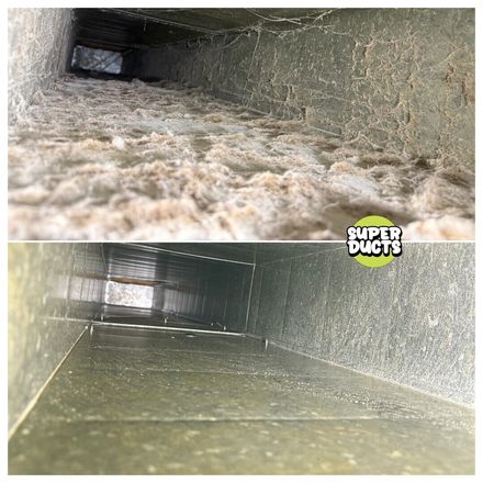 Super Ducts real before & after Duct Cleaning photo 137