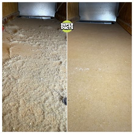 Super Ducts real before & after Duct Cleaning photo 61