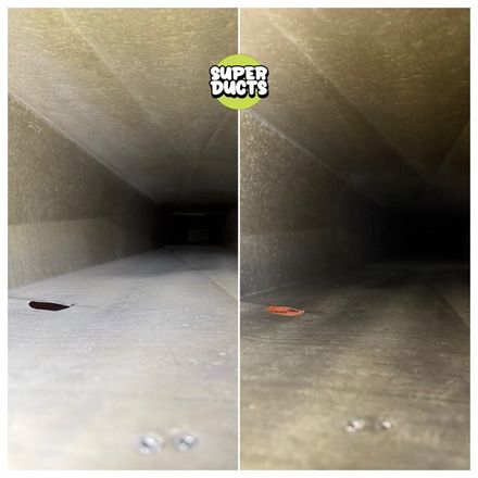 Super Ducts real before & after Duct Cleaning photo 141