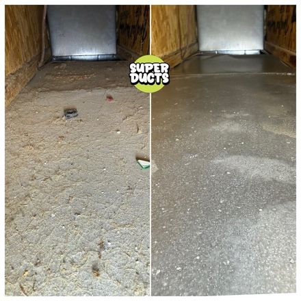 Super Ducts real before & after Duct Cleaning photo 152