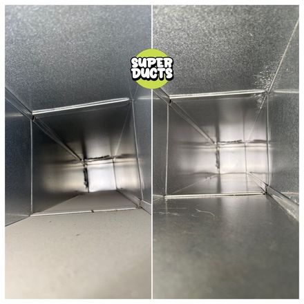 Super Ducts real before & after Duct Cleaning photo 67