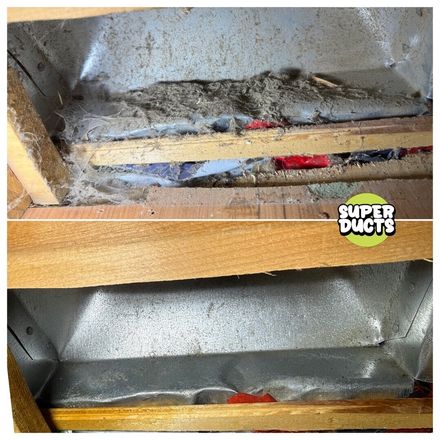 Super Ducts real before & after Duct Cleaning photo 164