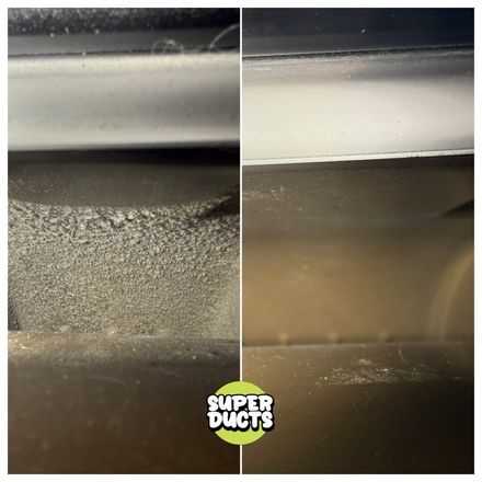 Super Ducts real before & after Duct Cleaning photo 80