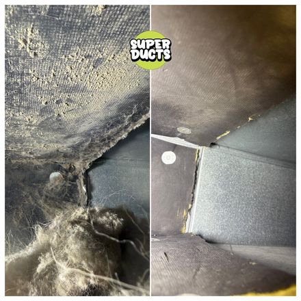 Super Ducts real before & after Duct Cleaning photo 97