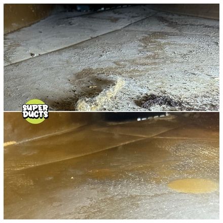 Super Ducts real before & after Duct Cleaning photo 127
