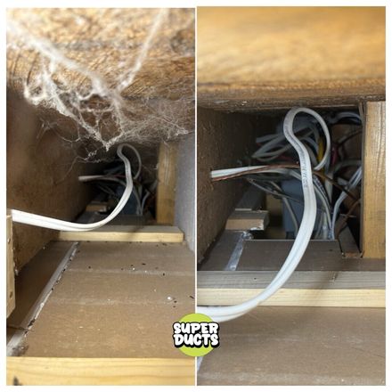Super Ducts real before & after Duct Cleaning photo 104
