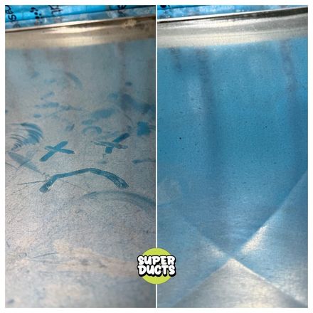 Super Ducts real before & after Duct Cleaning photo 111