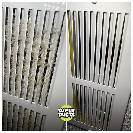 Super Ducts real before & after Duct Cleaning photo 108