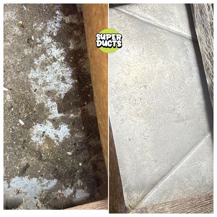 Super Ducts real before & after Duct Cleaning photo 57