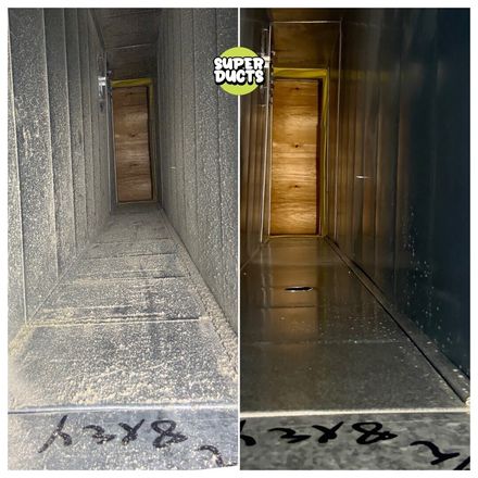 Super Ducts real before & after Duct Cleaning photo 157