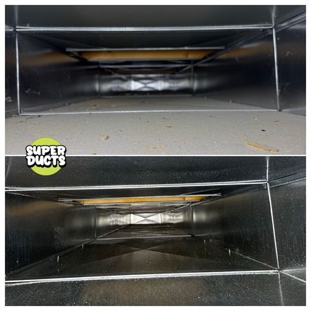 Super Ducts real before & after Duct Cleaning photo 117