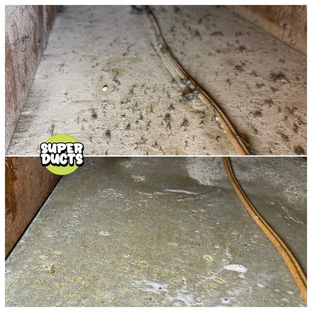 Super Ducts real before & after Duct Cleaning photo 120