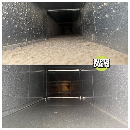 Super Ducts real before & after Duct Cleaning photo 126