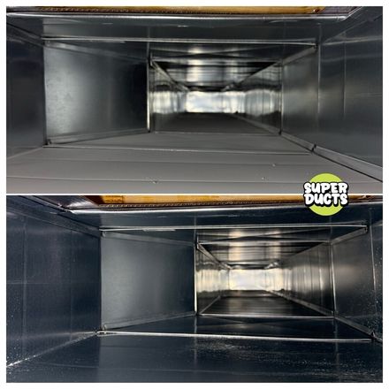 Super Ducts real before & after Duct Cleaning photo 140