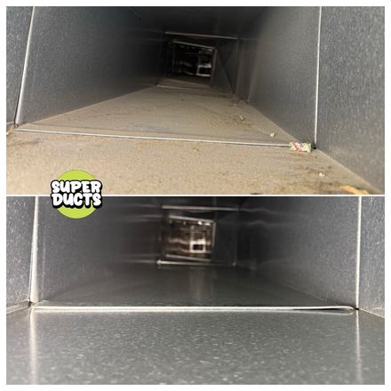 Super Ducts real before & after Duct Cleaning photo 138