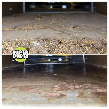 Super Ducts real before & after Duct Cleaning photo 114