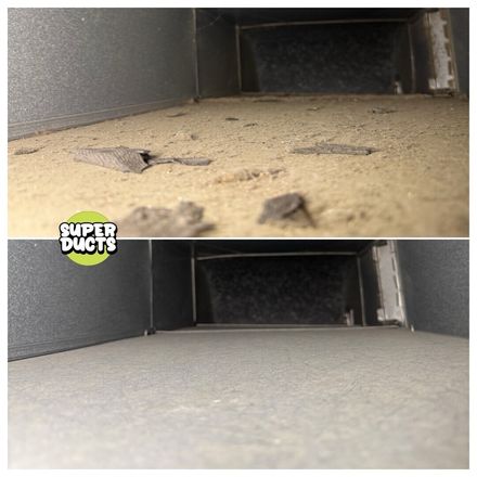 Super Ducts real before & after Duct Cleaning photo 133