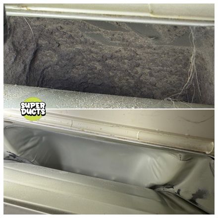 Super Ducts real before & after Duct Cleaning photo 48