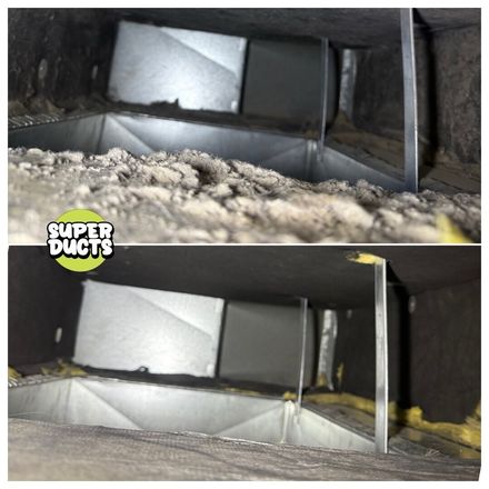 Super Ducts real before & after Duct Cleaning photo 154