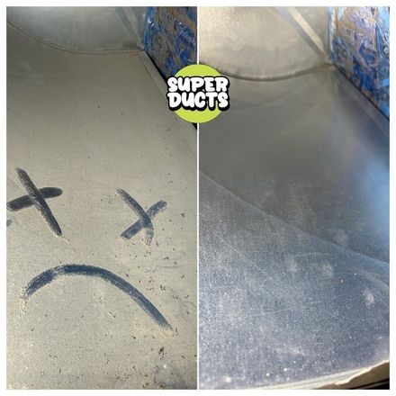 Super Ducts real before & after Duct Cleaning photo 76