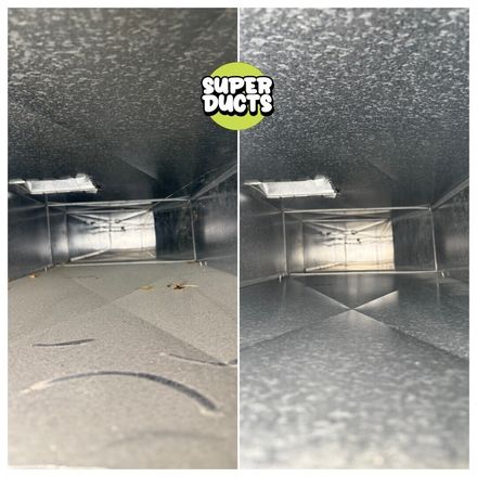Super Ducts real before & after Duct Cleaning photo 238