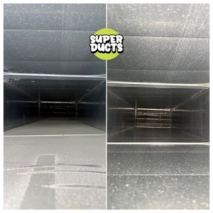 Super Ducts real before & after Duct Cleaning photo 177