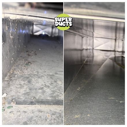 Super Ducts real before & after Duct Cleaning photo 176